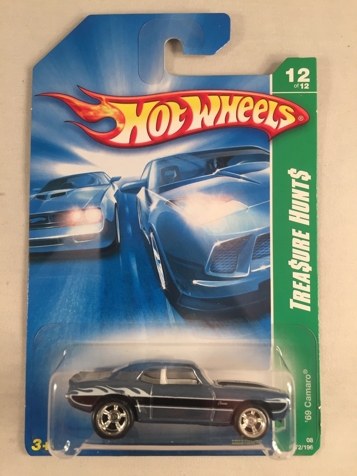 2008 Hot Wheels Super Treasure Hunt #12 ’69 Camaro