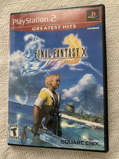Sony PlayStation 2 Final Fantasy X Game Instructions Case Tested 2002