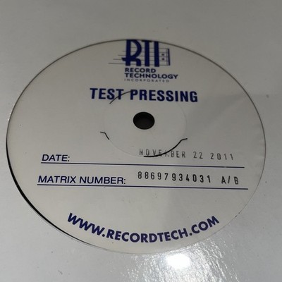 TEST PRESSING Duke Ellington And His Orchestra    Ellington Indigos VINYL