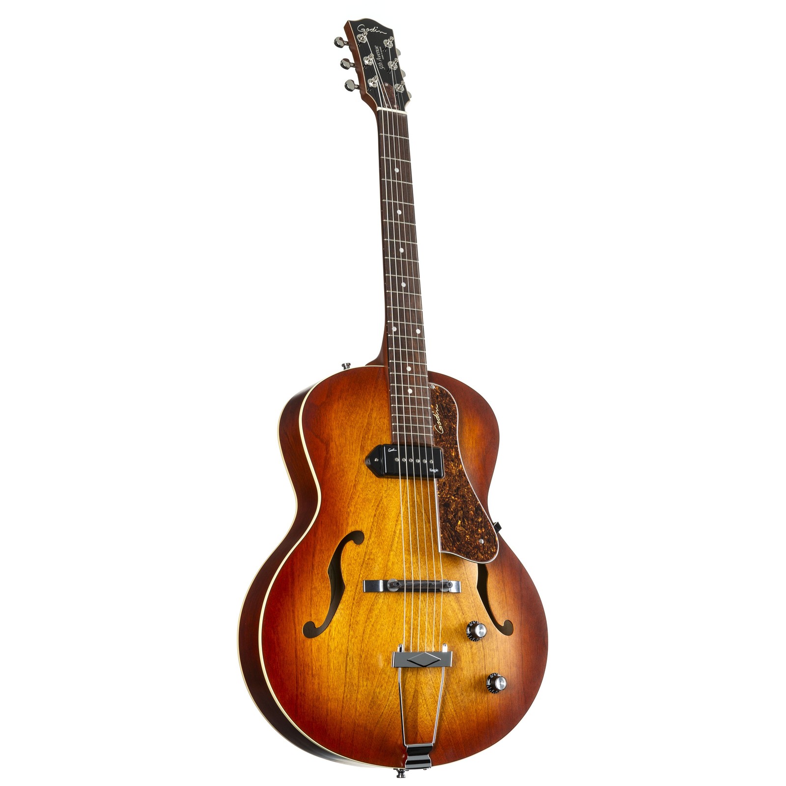 Godin 5th Avenue Kingpin P90 Cognac Burst 169590₽