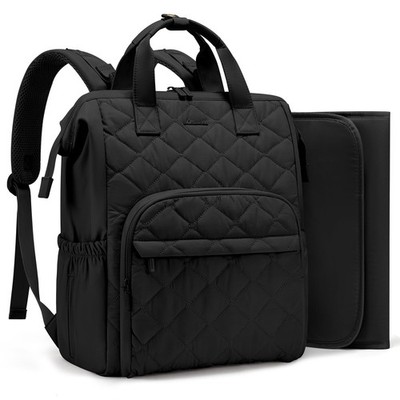 Small Diaper Bag Backpack, Mini Baby Bag for Girl Boy with Changing Pad, Diap...