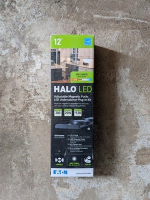 Eaton 12-Inch Halo LED Soft White Under Cabinet Plug-In Lights