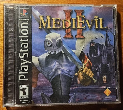 PS1 MediEvil 2 (Sony PlayStation 1, 2000) Complete w/ Manual