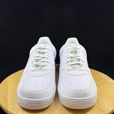 Nike Air Force 1 Low Mens Size 11.5 White Kobe Mamba Casual  display picture 1