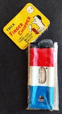 Vtg Trick Finger Chopper, Japan, NOS from the 1950s or 1960s, instructions