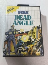 Dead Angle (Sega Master System, 1989) Complete CIB Tested Working Hangtab