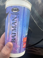 Vintage McDonald's DC Batman Returns 1992 Catwoman Coca Cola Plastic Cup