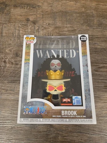 Funko Pop! One Piece Wanted Poster Brook #2220 Target Exclusive Limited