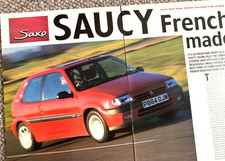 Citroen Saxo Vts Launch 1990s - Collectible Classic Car Road Test Review Citroen Saxo Vts Launch 1990s - Collectible Classic Car Road Test Review
