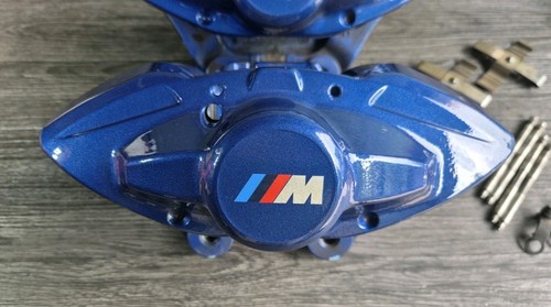 BMW M performance rear Brembo blue brake calipers M2 M3 M4 F80 440i 335i 335d ** - Picture 2 of 10