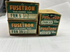  37 FUSETRON Fuses Various Sizes: See Description