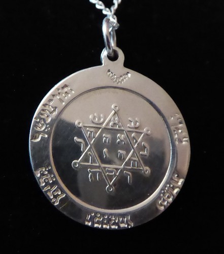 Hand Crafted Sterling Silver Good Luck Talisman Occult Amulet Magick Witchcraft - Picture 2 of 7