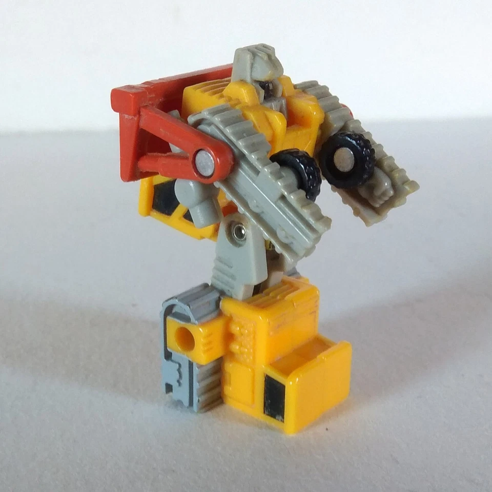 TRANSFORMERS G1: NEUTRO (MICROMASTER CONSTRUCTION PATROL) HASBRO 1990 - Imagen 2 de 3