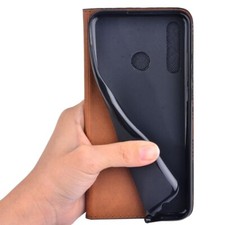 IMEIKONST Huawei Nova 4e Custodia Elegant Embossed Slot Carte Bookstyle