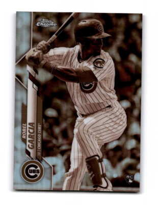2020 Topps Chrome Sepia Refractor Robel Garcia  181
