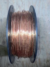 25’  LENGTHS  AWG Solid Slow Draw Conductor Bare Copper Ground Wire