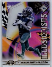 2023 panini illusions football jaxon smith-njigba illusionists rookie card #15