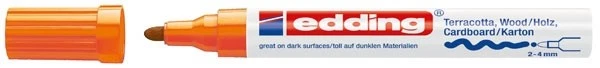 EDDING 4000 MATTLACK-MARKER CREATIVE LACKMARKER ORANGE NEU