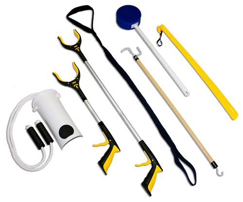 RMS 7-Piece Hip Knee Replacement Kit (19" & 32" Reacher included) - Picture 1 of 9