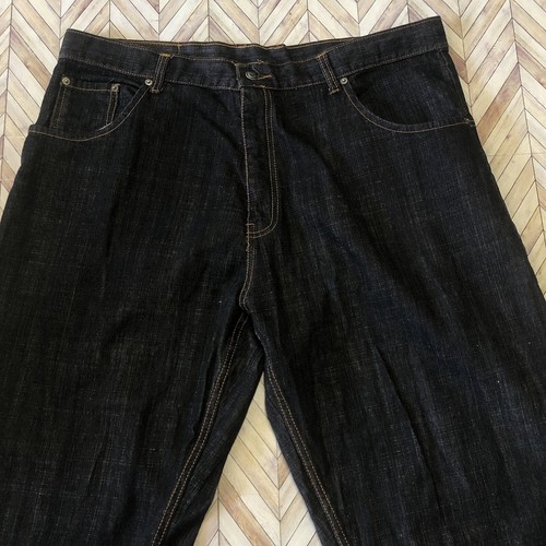 VTG Joker Mens Denim Black Jeans Size 42 inseam 32. 100% Cotton - Picture 2 of 8