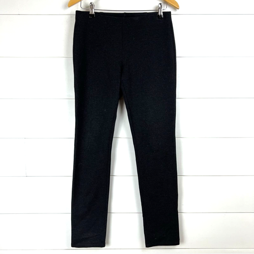 EILEEN FISHER Size XS Slim Ponte Pull On Knit Pants Heather Stretch