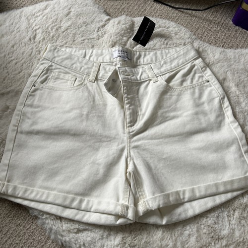 BN White Denim Shirts Size 12 Dorothy Perkins - Picture 4 of 4