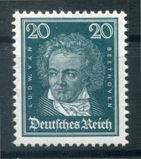 DR-Weimar 392 tadellos ** MNH POSTFRISCH Beethoven 180EUR (78898