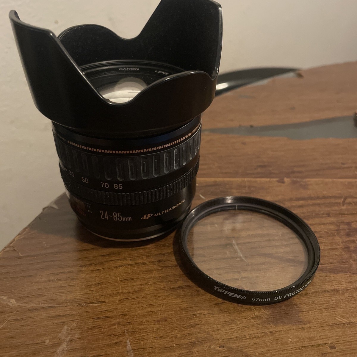 Canon EF 24-85mm f/3.5-4.5 Zoom AF Lens No, Cap From Japan