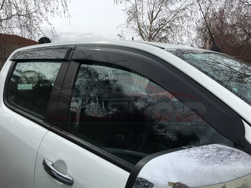 Genuine Mazda Window Visor For BT50 Dual Cab 2011-2020 Weathershield Rain Guard - Picture 3 of 14