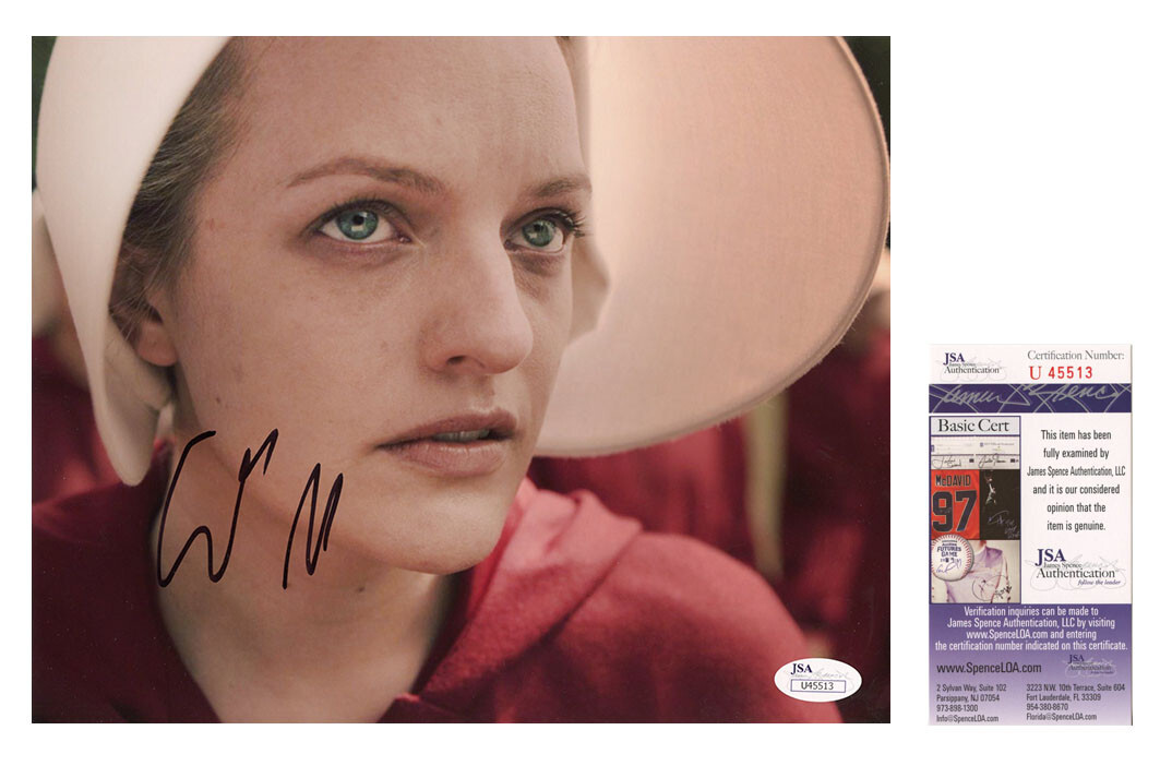 Elisabeth Moss Signed The Handmaid's Tale JUNE OSBORNE 8x10 Photo