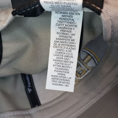 FANATICS Cappello Berretto Uomo Regolabile Grigio Ricamato BOSTON BRUINS Logo Poliestere - Foto 10 di 12