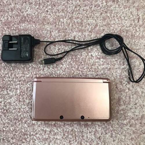 Nintendo 3DS Misty Pink II With AC Changer Japan ver - 第 1/4 張圖片