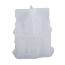 DIY Jewelry Castle House Mould Handicrafts Soap Resin Casting Mold