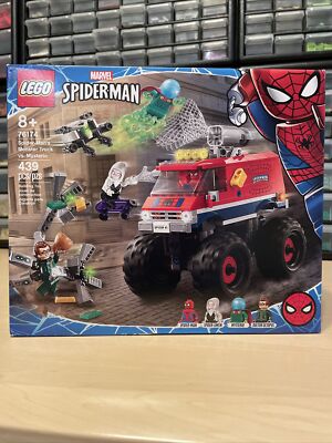 ⭐︎marie⭐︎ LEGO Set # 76174 Spider-Man's Monster Truck vs. Mysterio Brand New