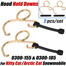 Pair For Kitty Cat Arctic Cat Snowmobile Hood...