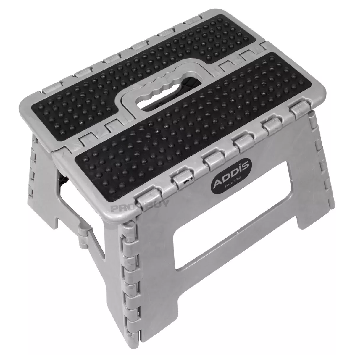 Black Grey Small Folding Step Stool Home Office Kitchen Kids
