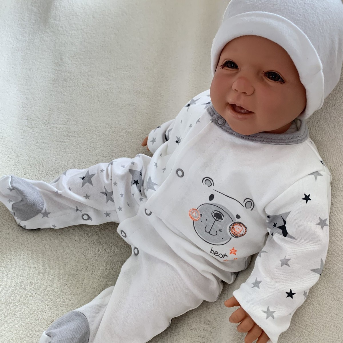 5er-Pack Babyschlafanzüge Mit Dino-Motiv - 100% Baumwolle Mit Zweiwege-Reißverschluss