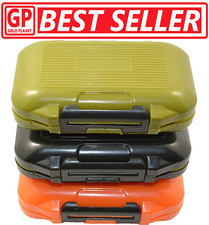 Fishing Tackle Box Lure Waterproof Compartments 2 Layer Storage Hard Case Hook