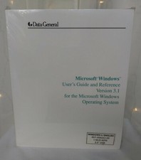 Microsoft Windows 3.1 User's Guide and Reference 1987 Data General