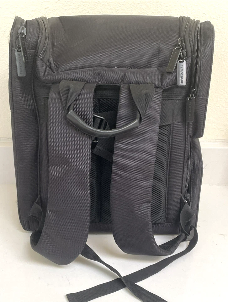 BYOOTIQUE Mochila de Maquillaje Lateral Suave Maquillaje Artista Cosmético Organizar Viaje Bonita Foto 2 de 4