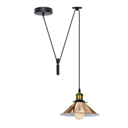 Vintage Industrial Ceiling Pendant Lights 1 Head Hanging Retro Lamp Spider Light - Bild 40 von 61