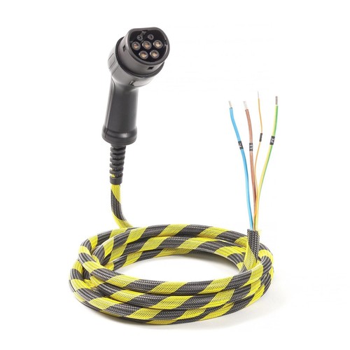 VIPER – 7.4kw Tipo 2 Ev Cable de Carga – Atado - Varios Color Y Longitud - Imagen 2 de 14