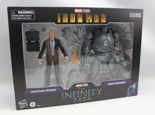 Figura de acción Marvel Legend Series Obadiah Stane Iron Monger Infinity Saga 