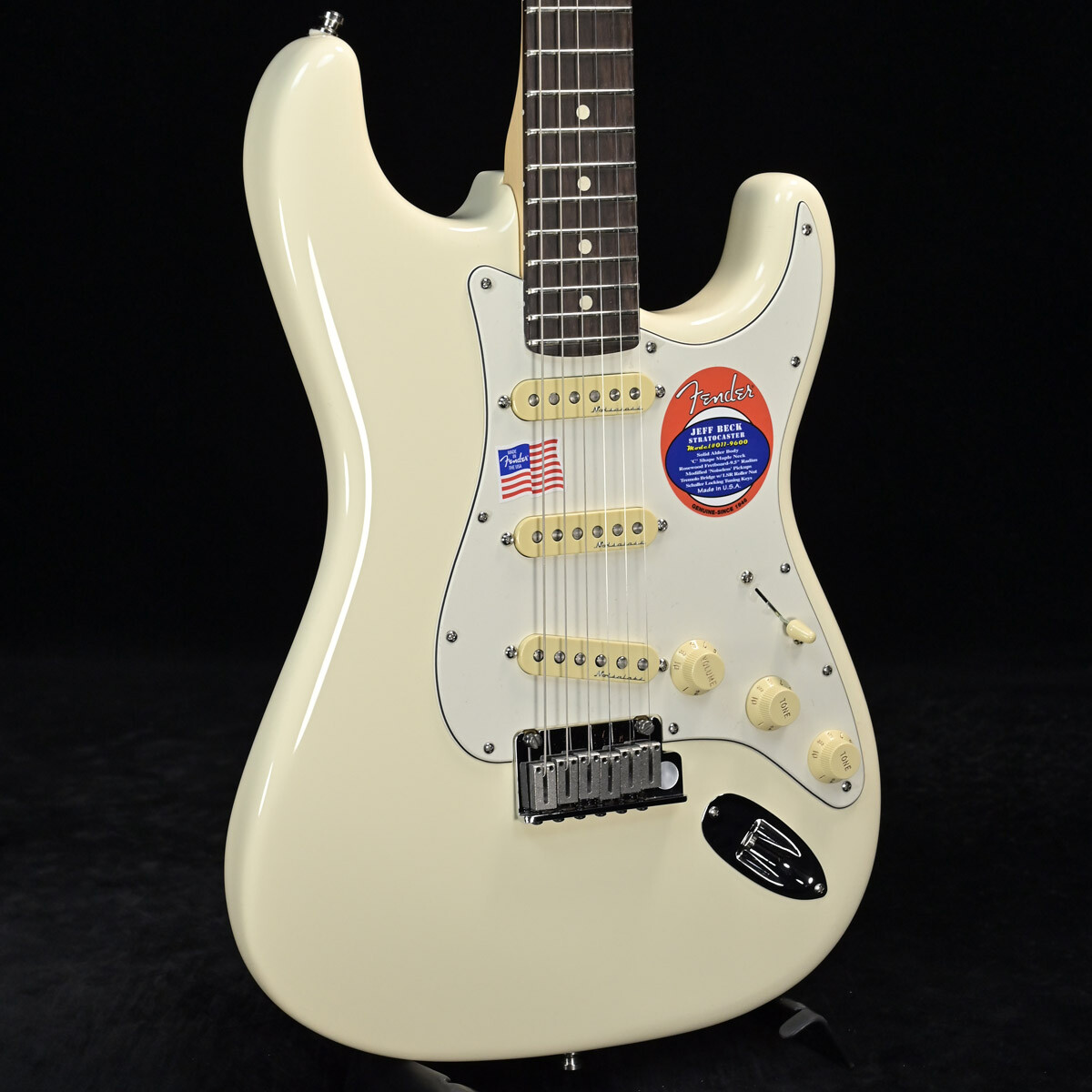 Fender / Jeff Beck Stratocaster Olympic White American Artist  