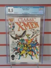 CLASSIC X-MEN #1 (Marvel Comics, 1986) CGC Graded 8.5   ~ART ADAMS ~WHITE Pages