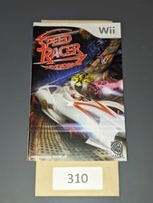 Speed Racer The Videogame Wii  MANUAL ONLY 