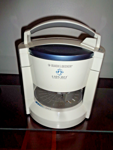 Black & Decker Lids off Electric Automatic Jar Opener White Adjustable Height - 第 3/18 張圖片