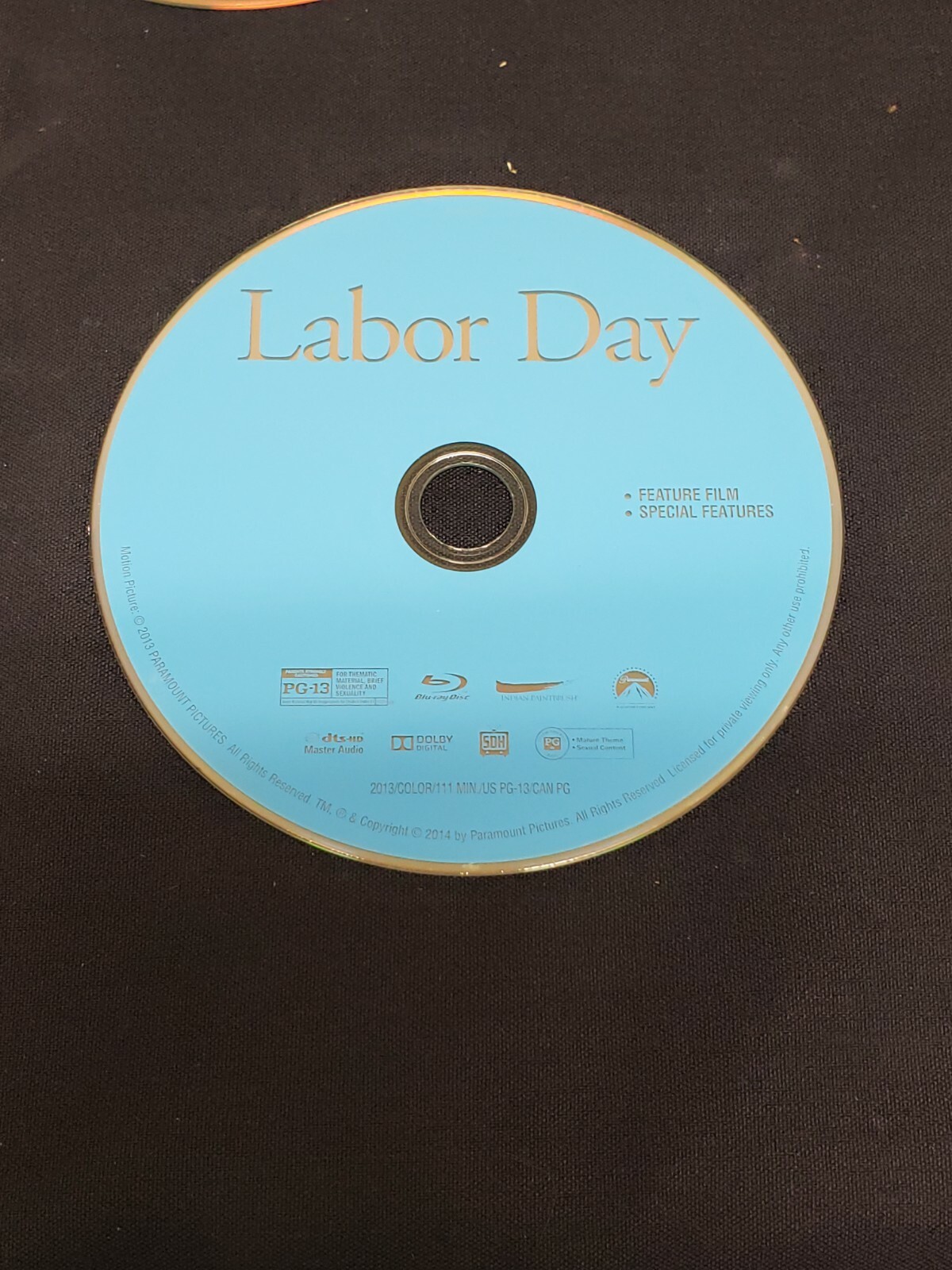 Labor Discs Labor Day - Blu Ray Disc Only - Replacement Disc | eBay