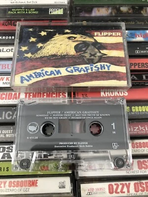 Flipper American Grafishy Cassette Tape 1993 Punk Rock Rare Rick Rubin Free Ship - Image 1 of 4