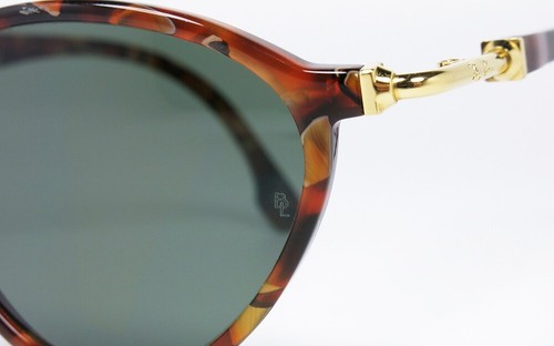 VINTAGE SUNGLASSES RAY BAN GATSBY DLX STYLE 2 W1526 AMBER TORTOISE B&L CAT EYE - Picture 6 of 8